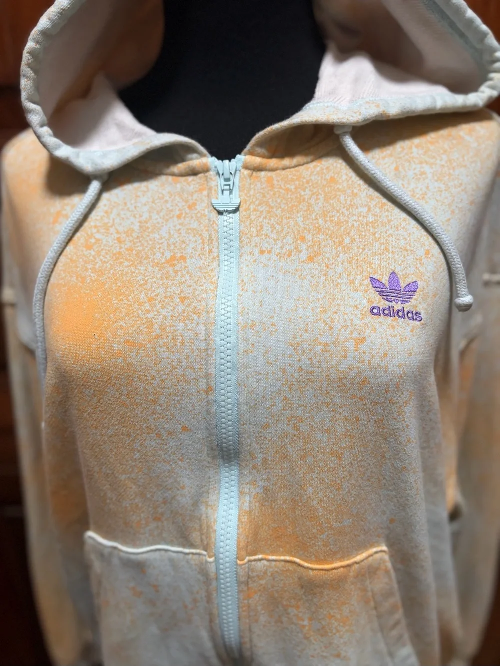 adidas zip up